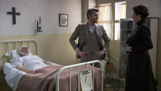 Kadr z serialu Akacjowa 38, emitowanego na antenie TVP 2.