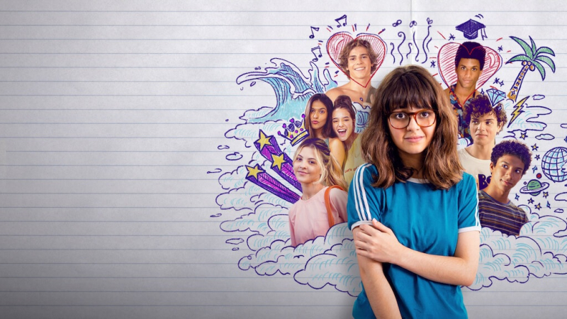 Obrazek w treści Z pamiętnika niewidzialnej dziewczyny - romantyczna komedia dla młodzieży debiutuje na Netflix  [jpg]