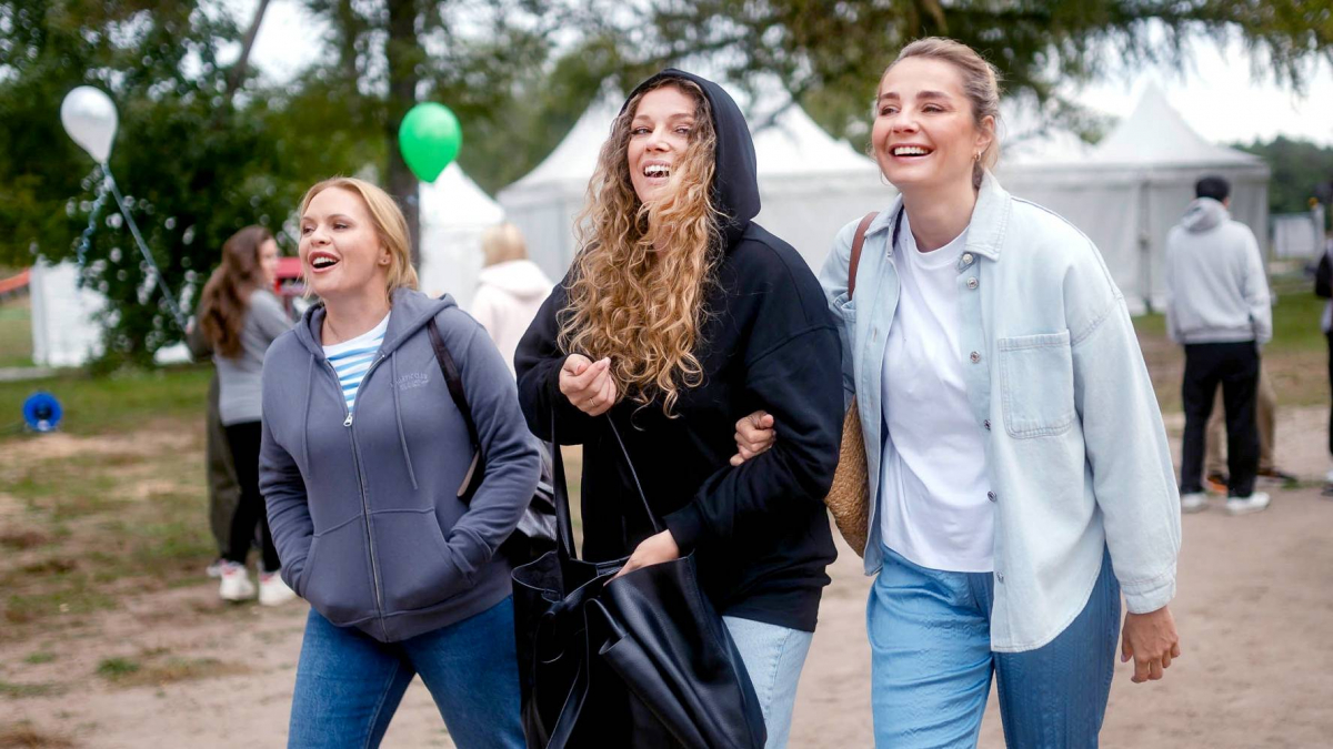 Bohaterki serialu Przyjaciółki, emitowanego w telewizji Polsat