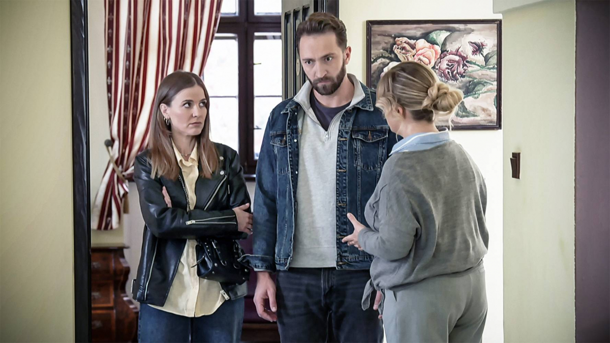 Bohaterowie serialu "Pierwsza miłość", emitowanego na antenie Polsatu