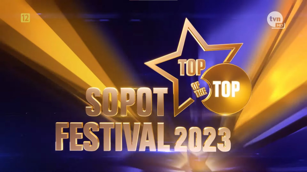 Plakat promujący wydarzenie Top of the Top Sopot Festival 2023