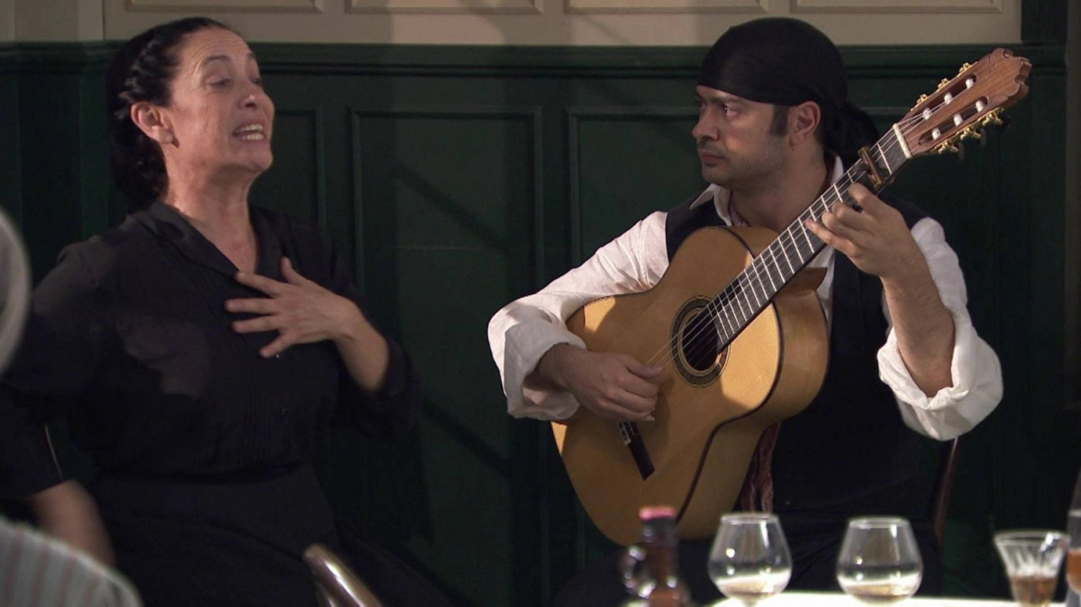 Kadr z serialu "Akacjowa 38", emitowanego na antenie TVP 2. 