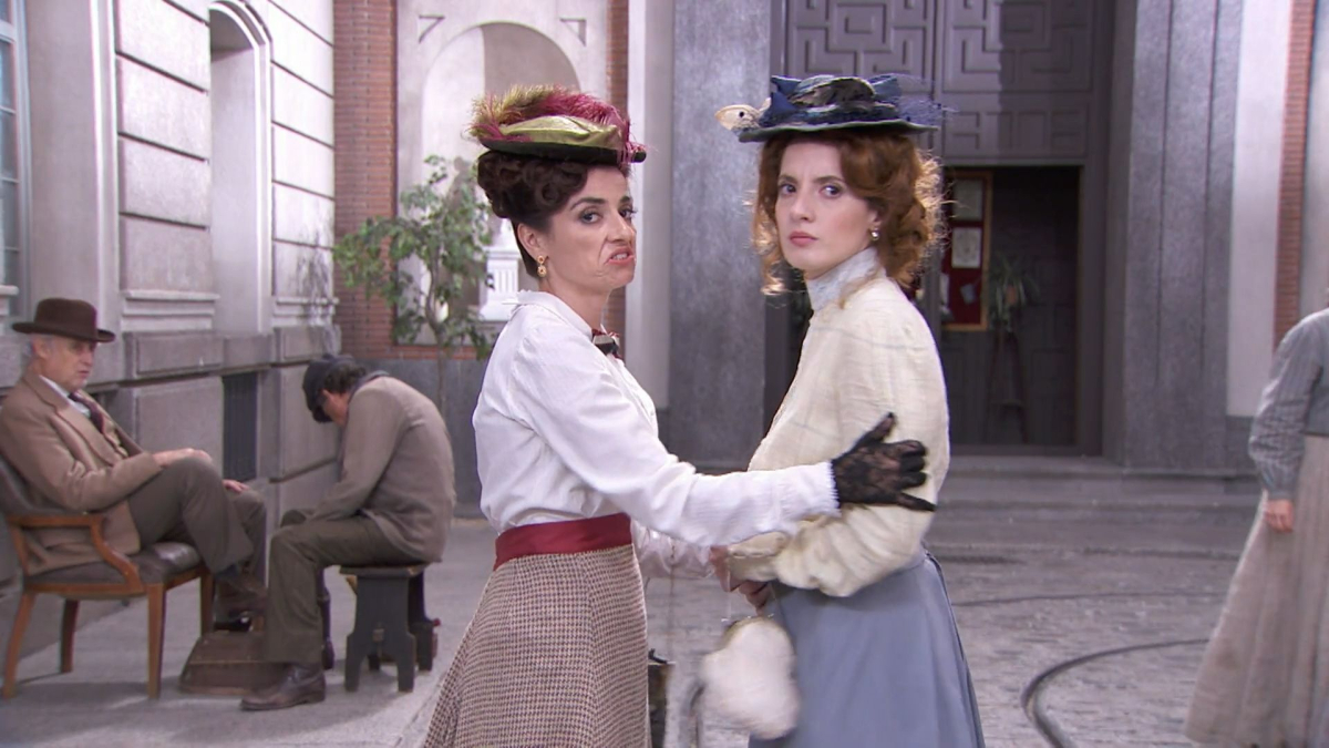 Kadr z serialu "Akacjowa 38", emitowanego na antenie TVP 2. 