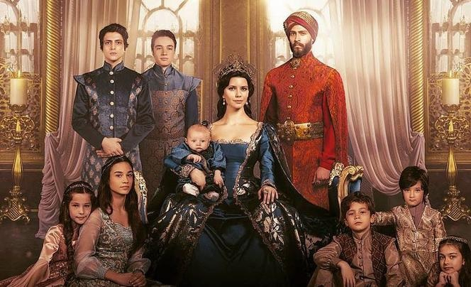 Bohaterowie serialu "Wspaniałe stulecie: Sułtanka Kösem" TVP.