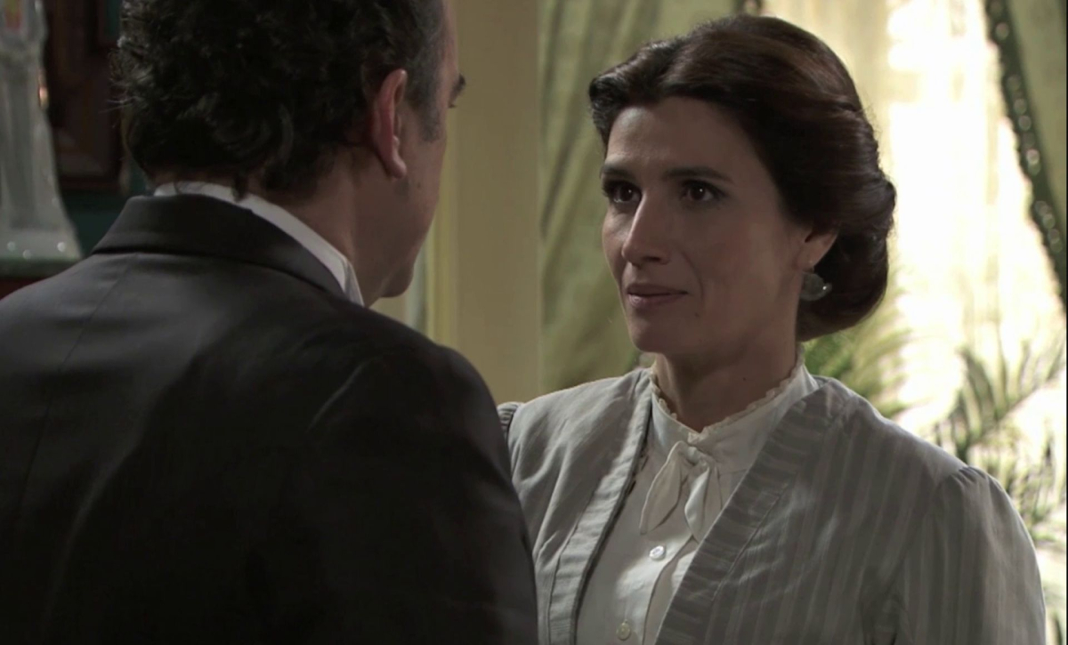 Kadr z serialu "Akacjowa 38", emitowanego na antenie TVP 2. 