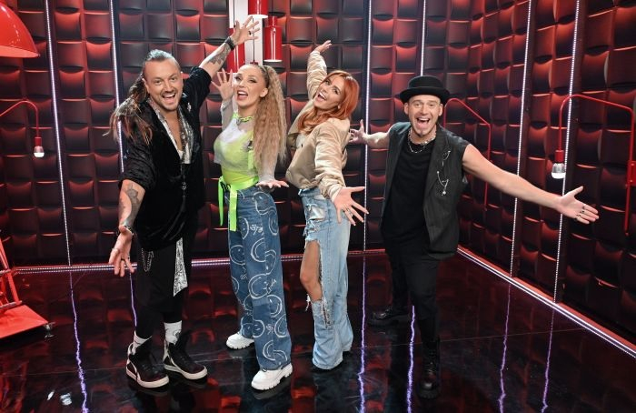 Jurorzy i trenerzy programu "The Voice Kids" sezon 7.