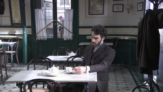 Kadr z serialu Akacjowa 38, emitowanego na antenie TVP 2. 