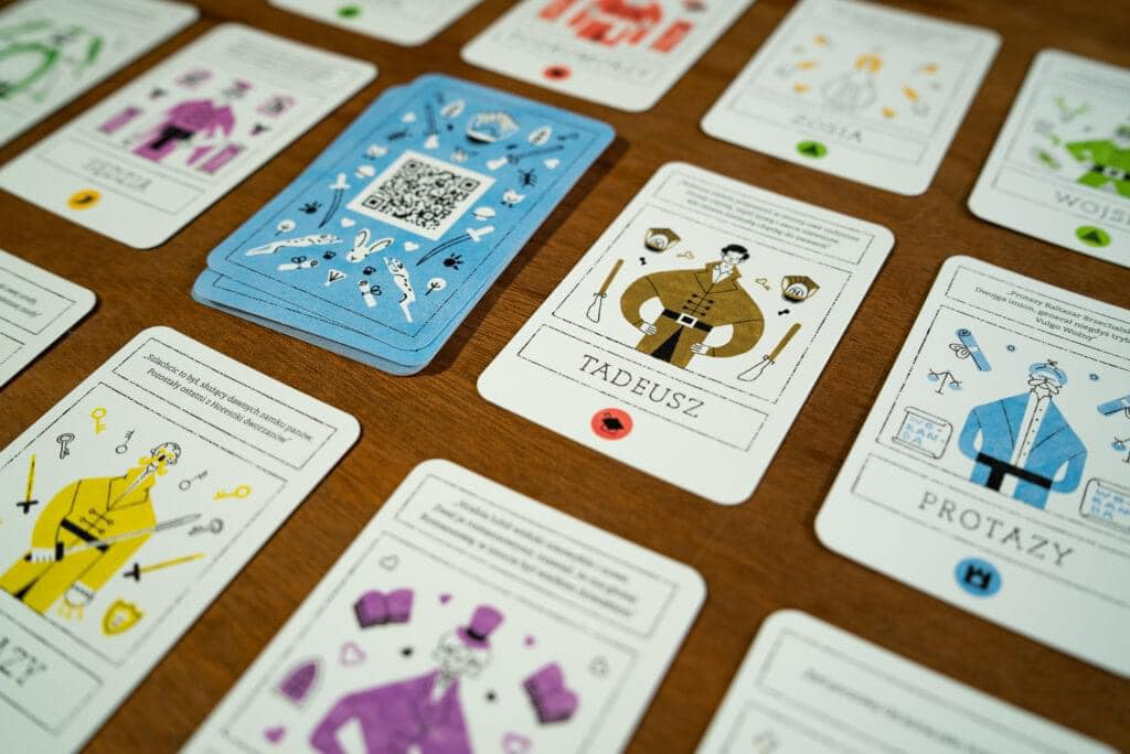 Gra planszowa Robak oparta na Panu Tadeuszu