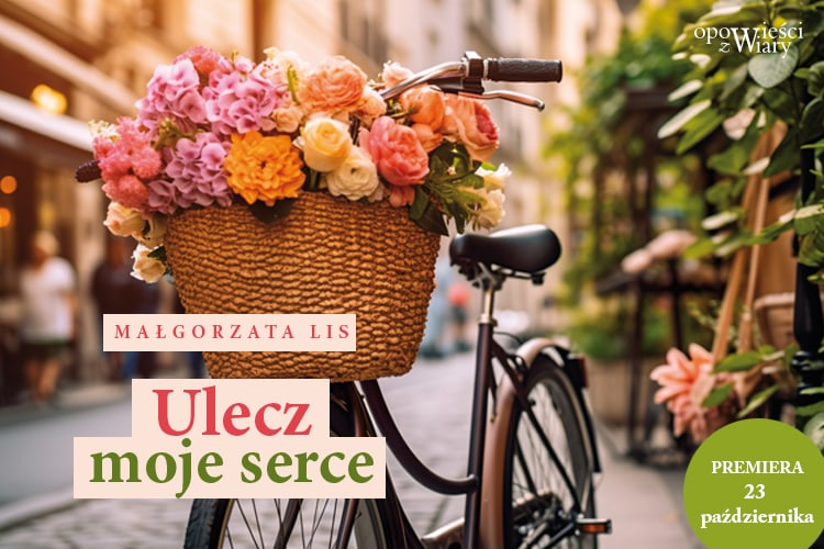 Ulecz moje serce grafika promująca książkę