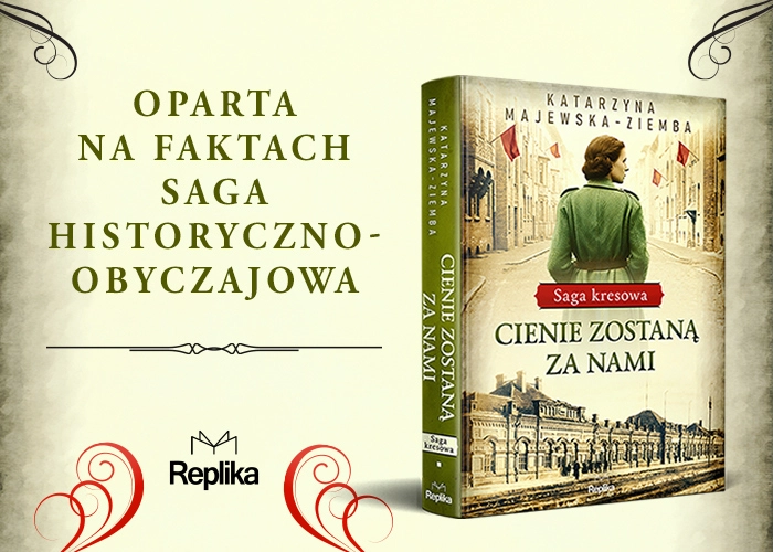 Cienie zostaną za nami grafika promująca książkę