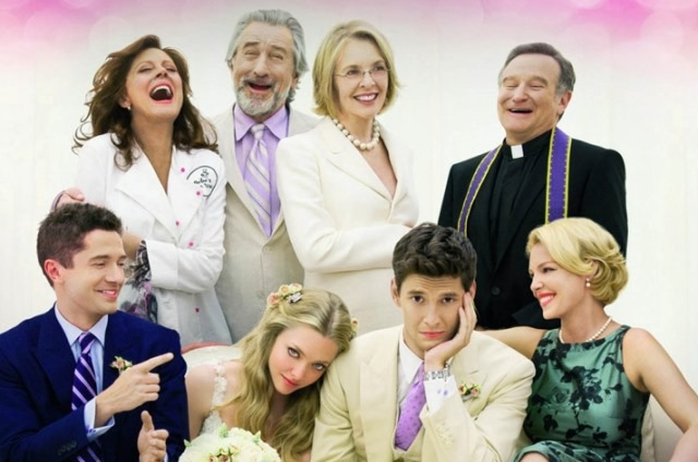 Robert De Niro, Diane Keaton, Katherine Heigl, Amanda Seyfried, Topher Grace, Ben Barnes, Robin Williams, Susan Sarandon w filmie "Wielkie wesele"