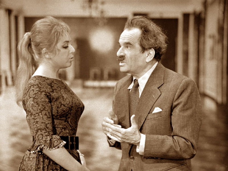 Obrazek w treści Jedno z pierwszych zarejestrowanych przedstawień &ndash; Teatr Telewizji: Apollo z Bellac [jpg]