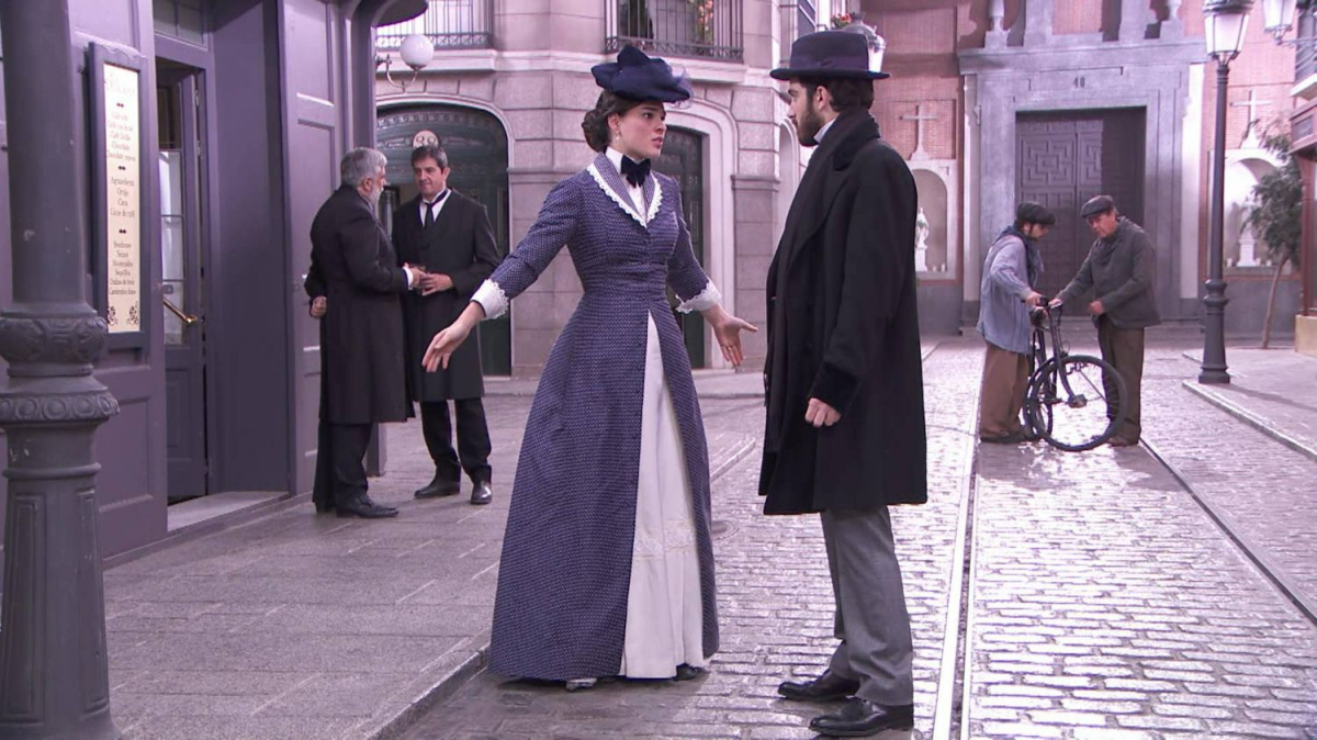 Kadr z serialu "Akacjowa 38", emitowanego na antenie TVP 2. 