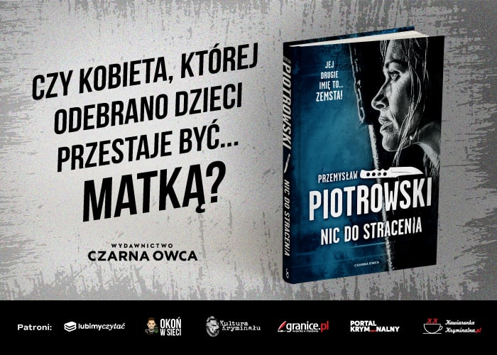 Nic do stracenia Przemysaw Piotrowski grafika promujca ksik