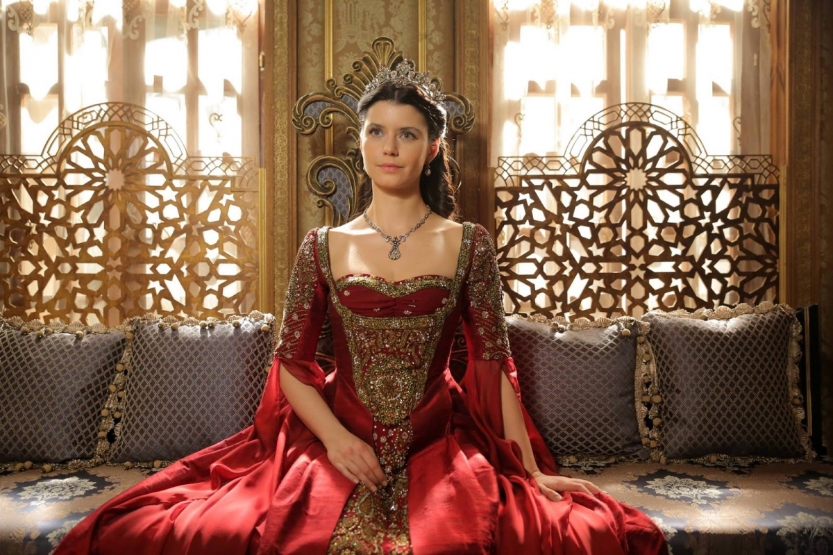 Kadr z serialu "Wspaniałe stulecie: Sułtanka Kösem" TVP.