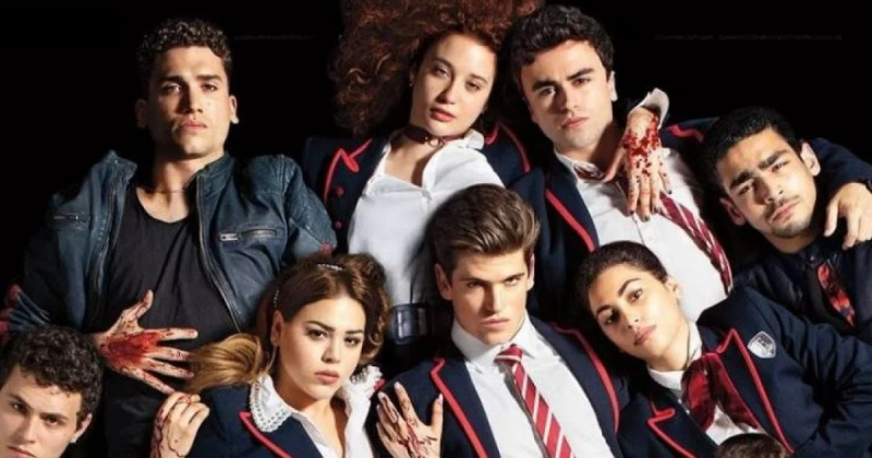 Obrazek w treści Szkoła dla Elity i nie tylko. Popularne seriale Netflixa w formie książek [jpg]