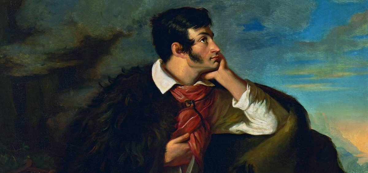 Adam Mickiewicz na Judahu - obraz Walentego Wańkowicza
