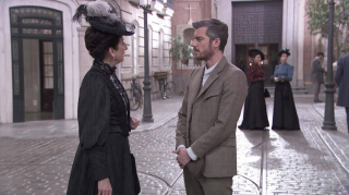 Kadr z serialu Akacjowa 38, emitowanego na antenie TVP 2.