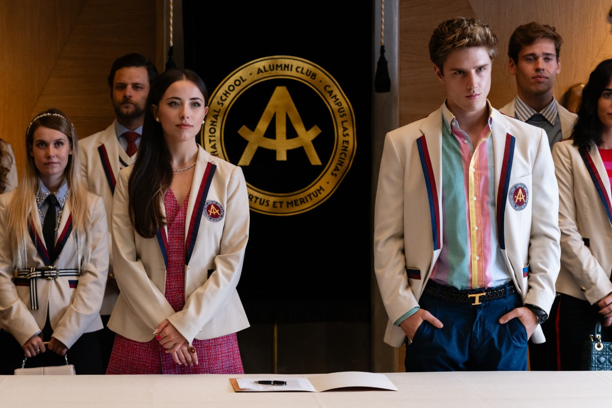 Kadr z serialu Szkoła dla elity na Netflix.