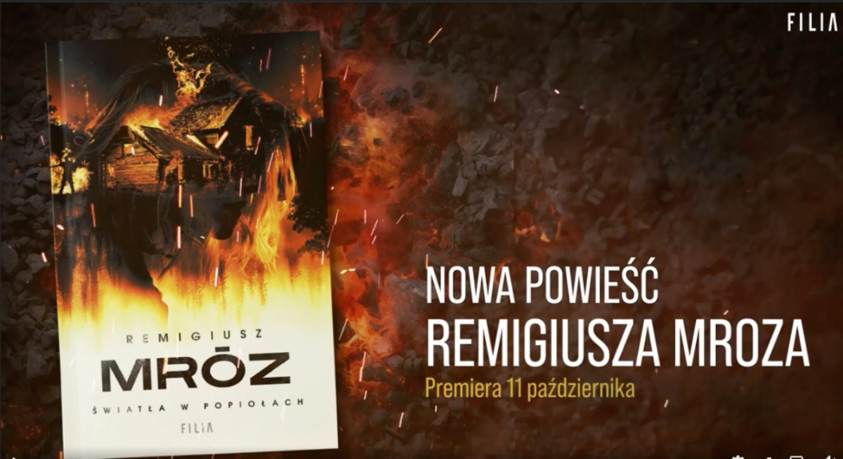 Kadr z filmu promującego książkę