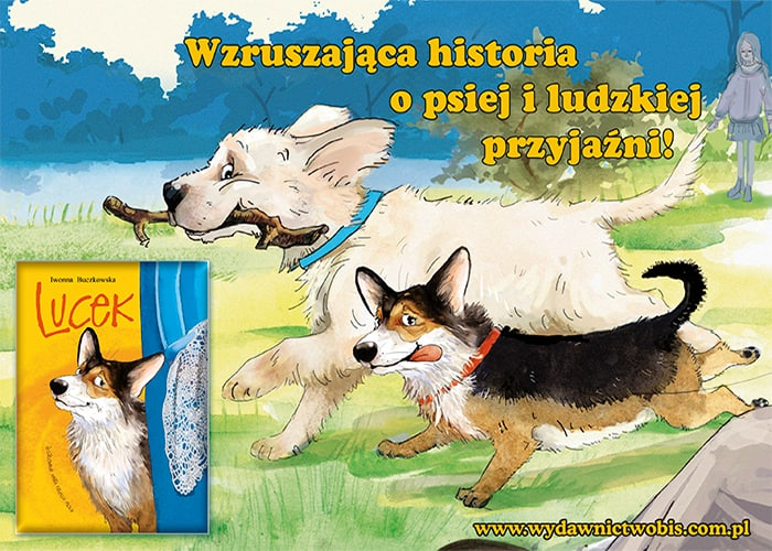 Lucek Iwonny Buczkowskiej - grafika promująca książkę