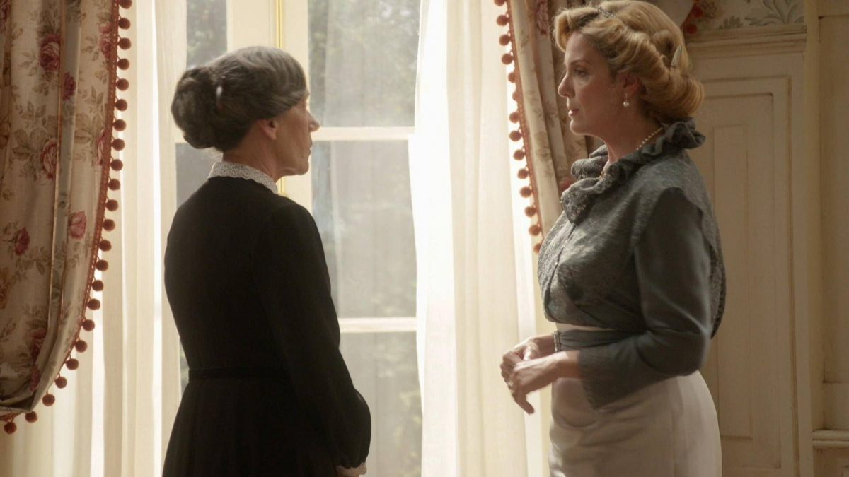 Bohaterowie serialu "La Promesa - pałac tajemnic", emitowanego na antenie TVP 2.