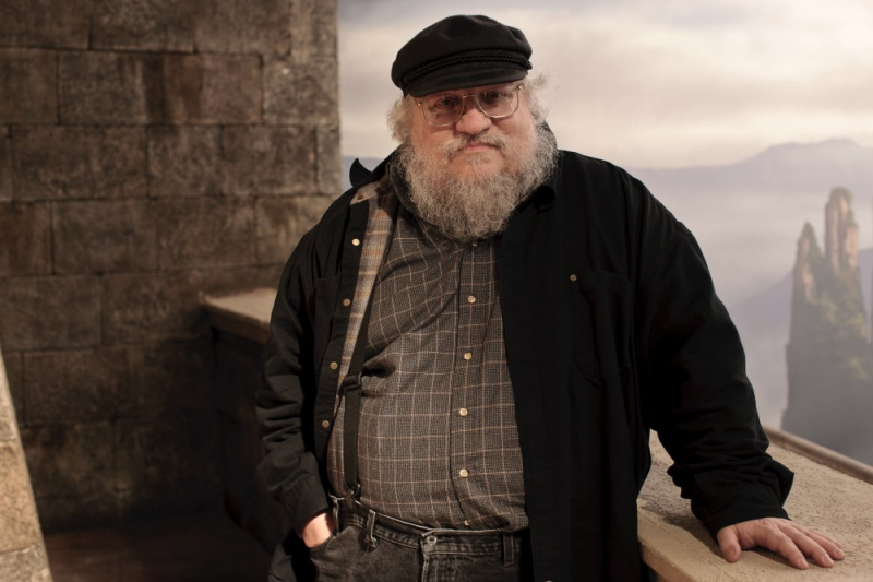 Obrazek w treści George R.R. Martin ma problemy… z sąsiadami! Nie pozwalają na budowę zamku! [jpg]