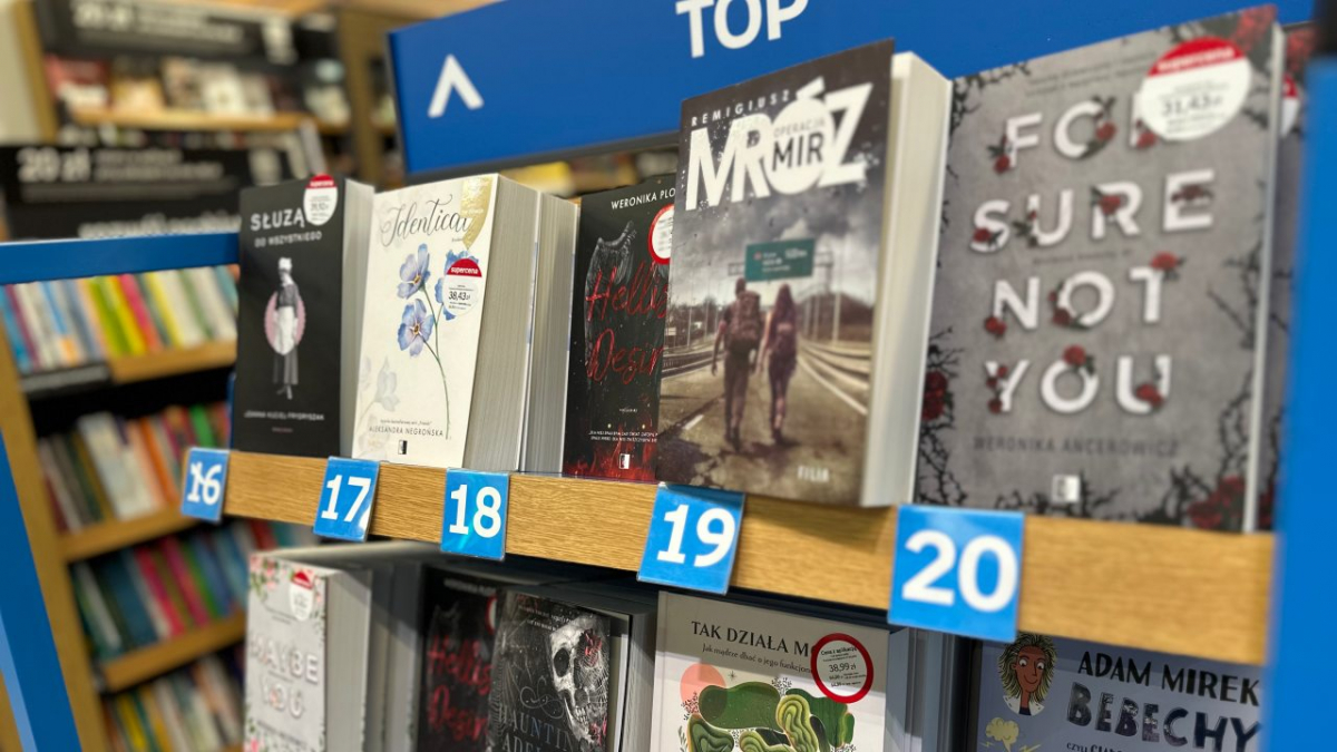 Nowości książkowe w księgarni