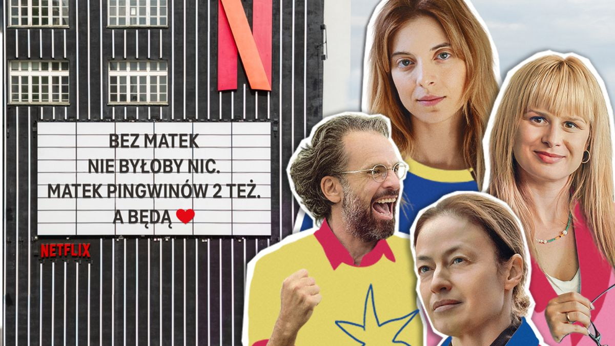 Kadr z serialu "Matki pingwinów"