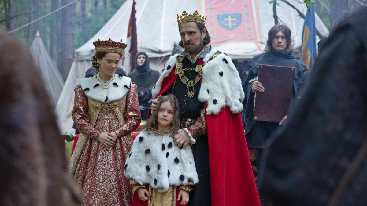 Kadr z serialu "Korona królów. Jagiellonowie" TVP 1.