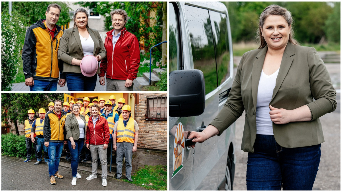 Elżbieta Romanowska, prowadząca program "Nasz nowy dom"