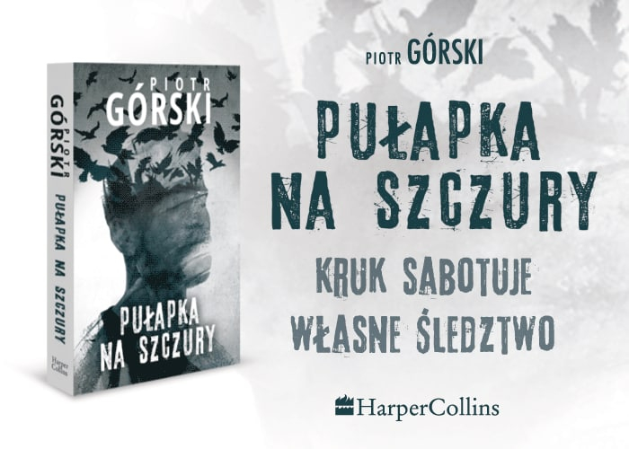 Puapka na szczury grafika promujca ksik