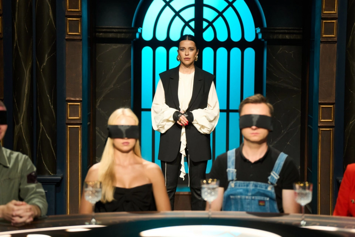 Kadr z programu "The Traitors. Zdrajcy", który jest emitowany na antenie telewizji TVN.
