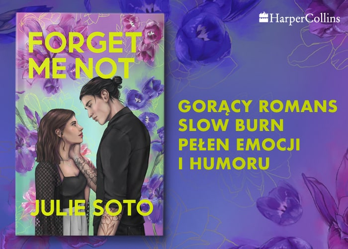 Forget me not - grafika promująca książkę