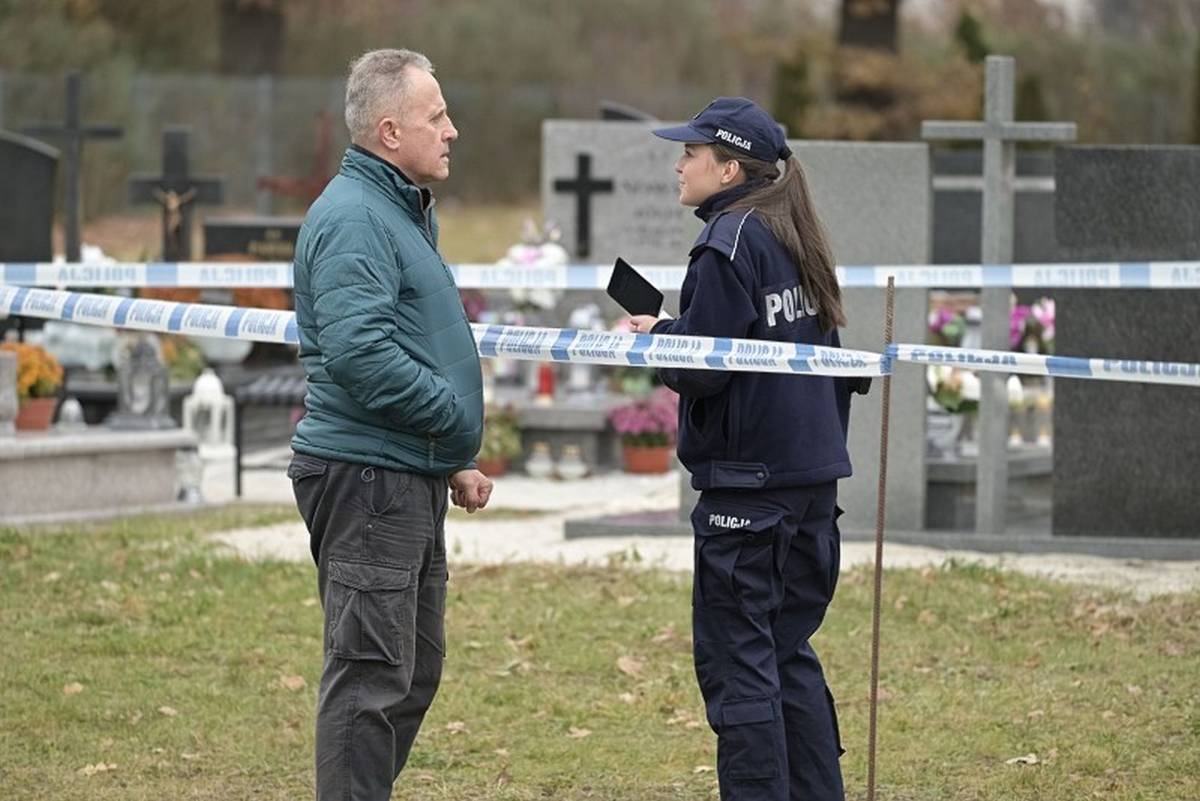 Kadr z serialu "Pierwsza miłość" Polsat.