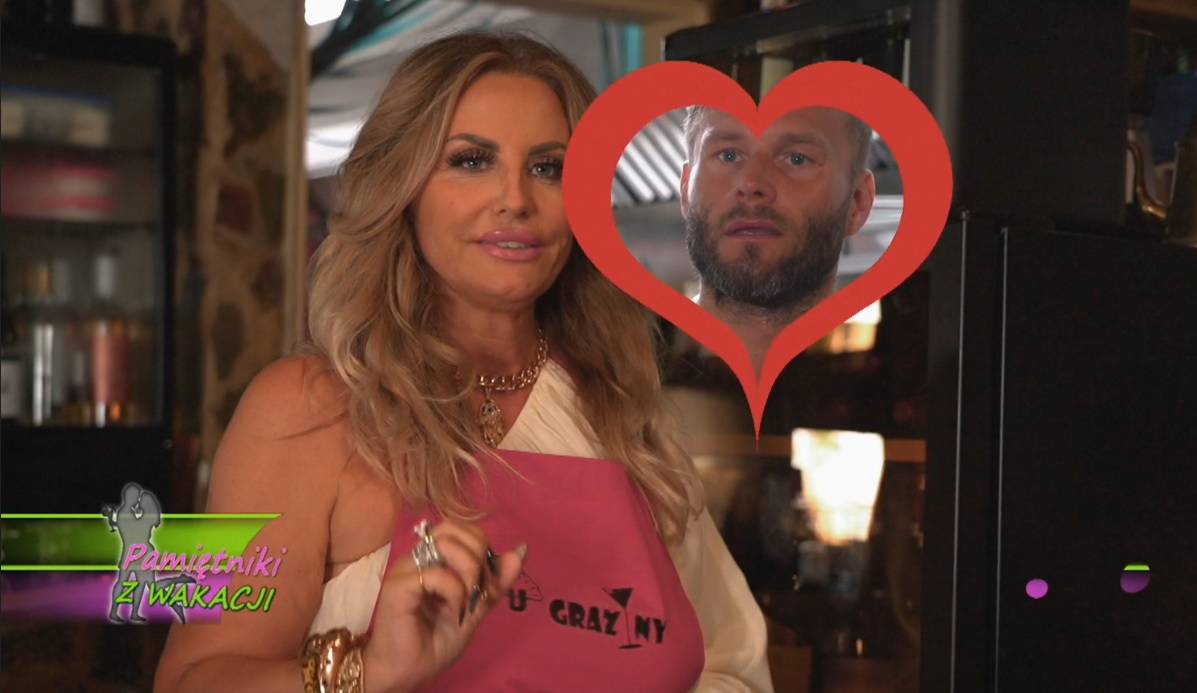 Dagmara Kaźmierska w serialu dokumentalnym "Pamiętniki z wakacji" od stacji TV4.