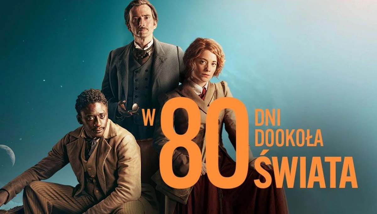Bohaterowie serialu "W 80 dni dookoła świata", emitowanego na antenie TVP 1