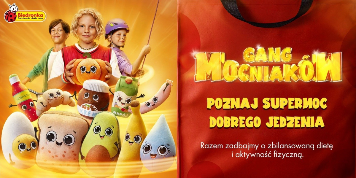 Maskotki w sklepie Biedronka