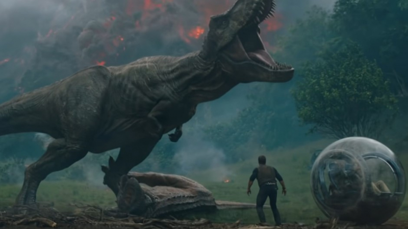 Obrazek w treści Ponowna zagłada dinozaurów? – Jurassic World: Upadłe królestwo [jpg]
