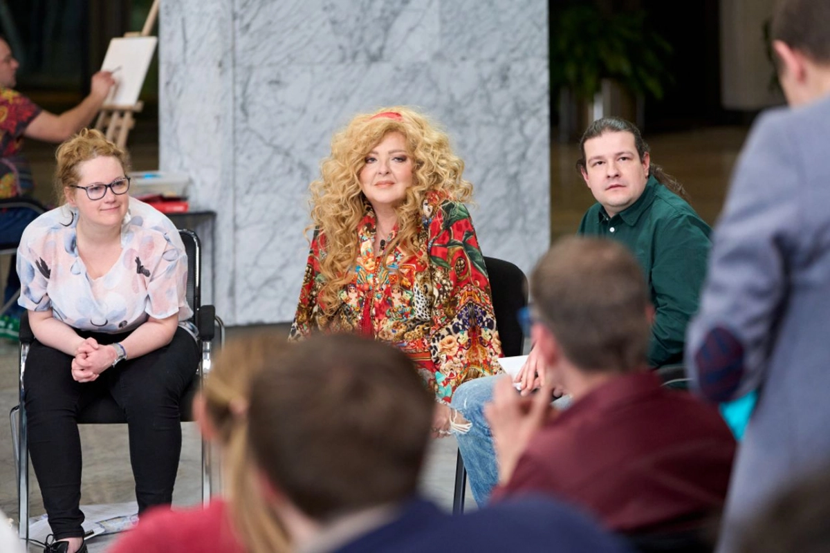 Magda Gessler i inni bohaterowie programu Autentyczni