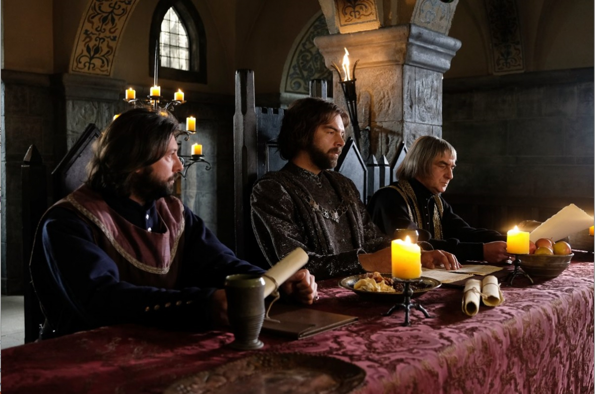 Kadr z serialu "Korona królów. Jagiellonowie" TVP 1.