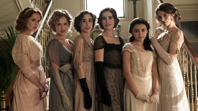 Bohaterki hiszpańskiego serialu "Sześć sióstr" na TVP Kobieta.