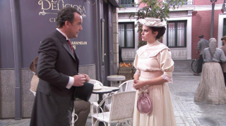 Kadr z serialu Akacjowa 38, emitowanego na antenie TVP 2. 