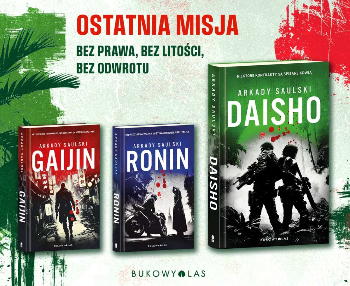 Daisho Arkady Saulski - grafika promuj�ca ksi��k�