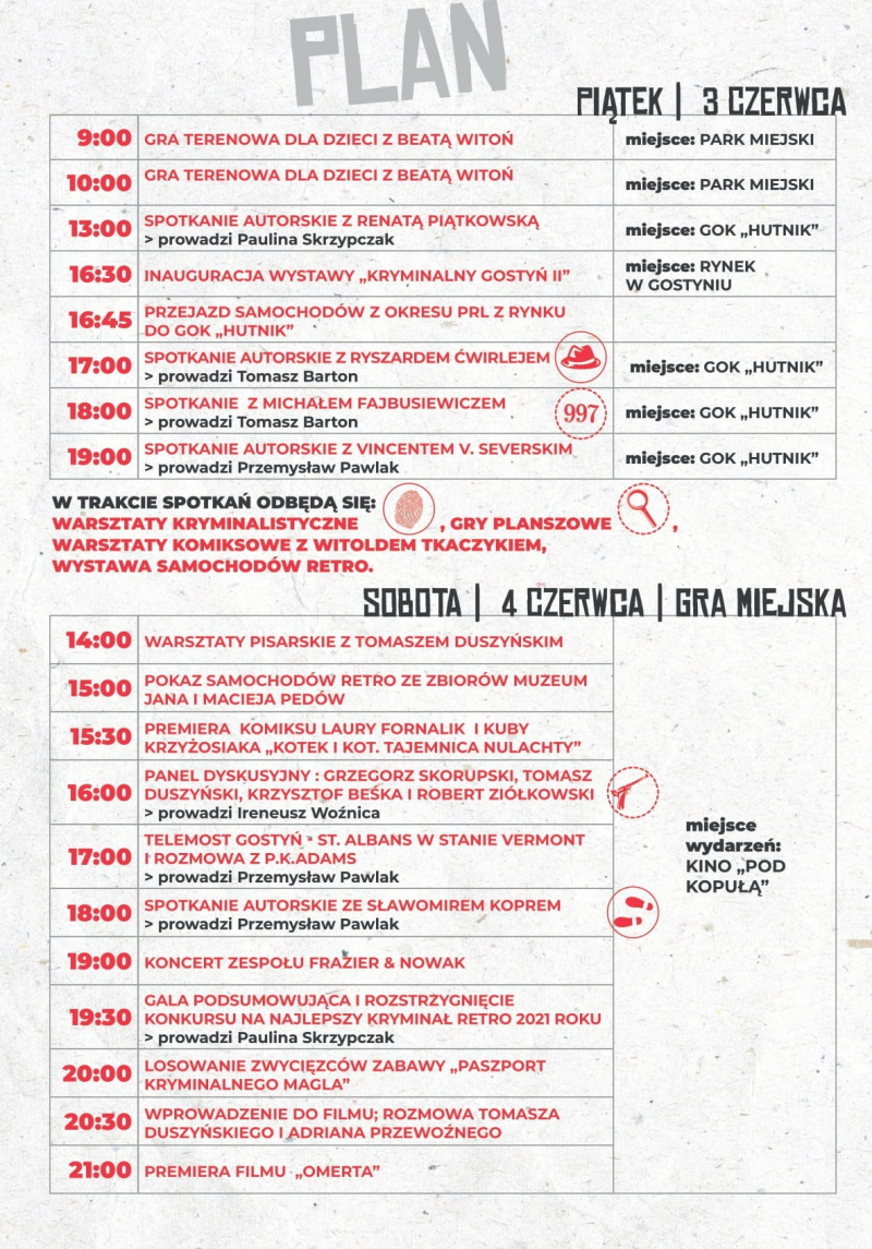 Obrazek w treci Krzysztof Beka na Festiwalu Kryminalny Magiel [jpg]