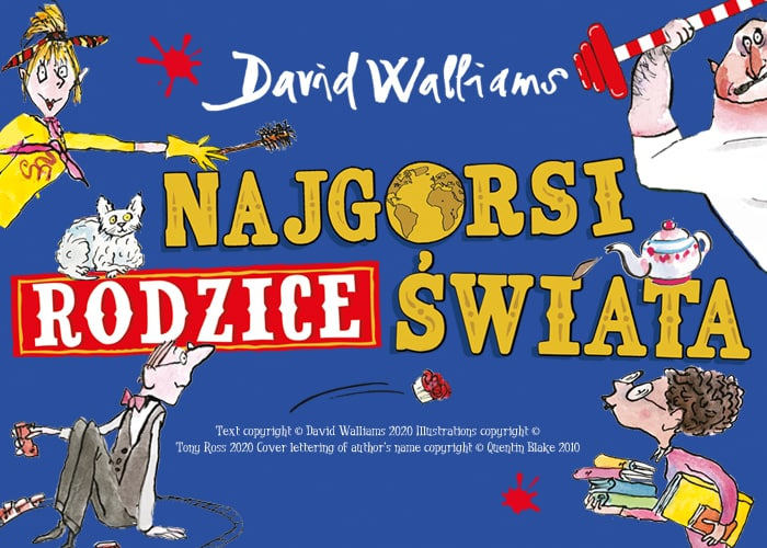 „Najgorsi rodzice wiata" grafika promujca ksik