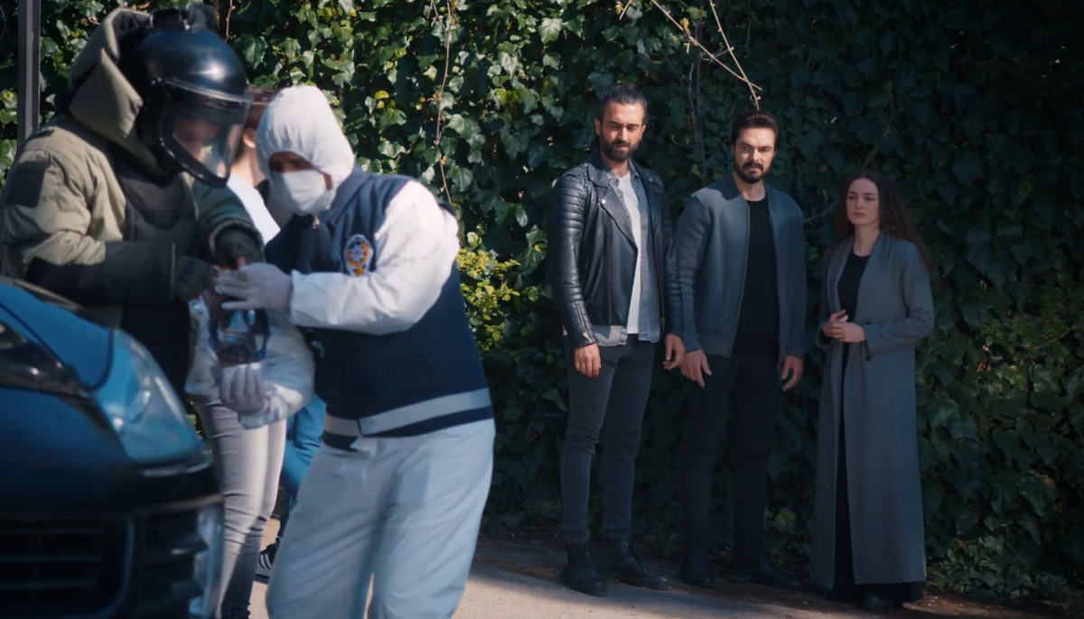 Bohaterowie serialu "Dziedzictwo", emitowanego na antenie TVP 1