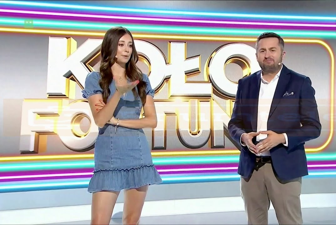 Grafika z programu "Koło fortuny". 